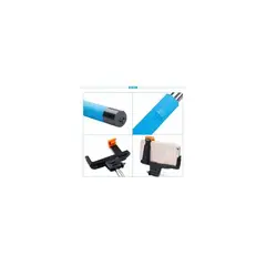 GENERICO - Monopod selfie con bluetooth incorporado adaptador celular gp300