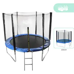 GENERICO - CAMA ELASTICA PARA NIÑOS DE 305CM CON ESCALERA
