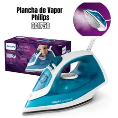 PHILIPS - Plancha de Vapor EasySpeed GC1750