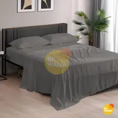 CASATEX - Juego de Sábanas 4 Piezas Algodón Egipcio 600 Hilos 2plazas