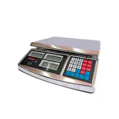 VALTOX - Balanza Bodeguera Electrónica de 40kg LC40 Acero Inoxidable