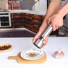 GENERICO - Molinillo de Especias Manual Acero