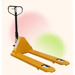 GENERICO - TRANSPALETA 3000 KG ELEVADOR MANUAL PATO DE CARGA CON RUEDAS DE NYLON