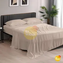 CASATEX - Juego de Sábanas 4 Piezas Algodón Egipcio 600 Hilos QUEEN