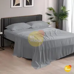 CASATEX - Juego de Sábanas 4 Piezas Algodón Egipcio 600 Hilos KING