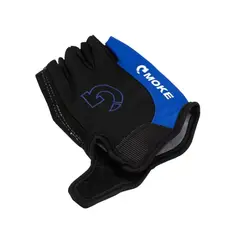 GENERICO - GUANTES DEPORTIVOS CORTOS COLOR AZUL TALLA M