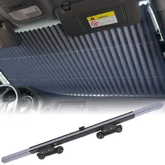 CARJOLLITY - Tapasol parasol retráctil de aluminio para auto y camioneta