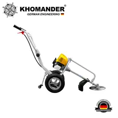 KHOMANDER - MOTOGUADAÑA TIPO CARRITO - DESBROZADORA CON MOTOR DE 4 TIEMPOS -