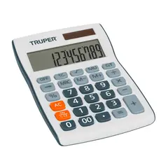 Truper - Calculadora de escritorio 15cm Truper