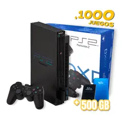SONY - PlayStation 2 Fat Reacondicionado + Disco Duro