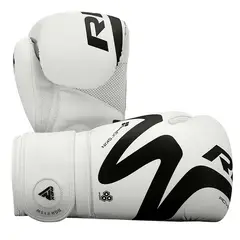 RDX - Guantes de Boxeo F15 12OZ - Blanco