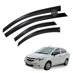 JET - Correlluvias Premiun Negro GLOSS Para Chevrolet Sail 2010-15