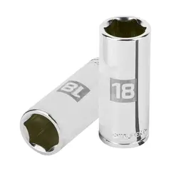 TRUPER - Dado 18mm Hexagonal Tubular Encastre de 3/8" 13778