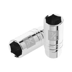 TRUPER - Dado 13/16" Bujía Hexagonal Tubular Encastre de 3/8" 13657