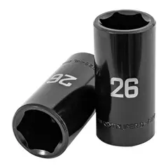 TRUPER - Dado 26mm Impacto Tubular Hexagonal Encastre de 1/2" 100925