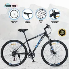 VELOX - Bicicleta Deportiva Aro 27 «TITANIUM TREK» Blue