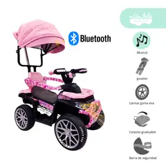 GENERICO - Carrito BUGGY de niña Modelo TERRADO PINK