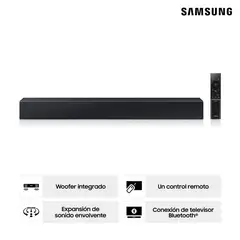 SAMSUNG - Soundbar Bluetooth Dolby 2.0 CH HW-C400 - Negro