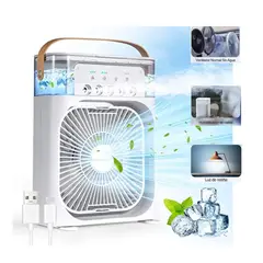 ROSH - Ventilador Portátil Humidificador Aire Acondicionado - 3 En 1