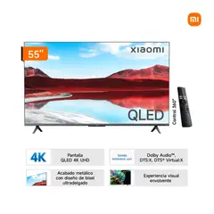 XIAOMI - Televisor QLED 55" UHD 4K GOOGLE TV Smart TV A PRO 2025