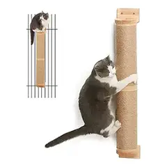 GENERICO - 4 Poste Rascador para Gatos, Muebles de Pared