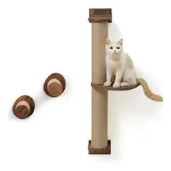 GENERICO - Muebles de Pared Poste Rascador para Gatos