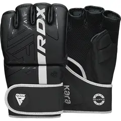 RDX - Guantes de MMA y Grappling Kara F6 Blanco - L