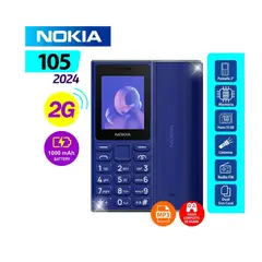 NOKIA - Celular 105 2G - Dual Sim - Azul