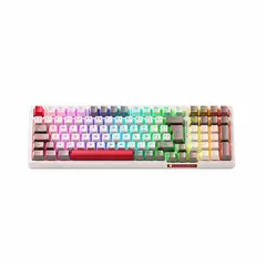 THUNDEROBOT - Teclado Gamer Mecanico Con Cable K98 Switch Red Led-RGB