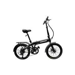MONARK - BICICLETA ELECTRICA E-URBAN ARO 20 NEGRO MATE