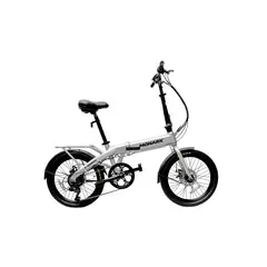 MONARK - BICICLETA ELECTRICA E-URBAN ARO 20 PLATA