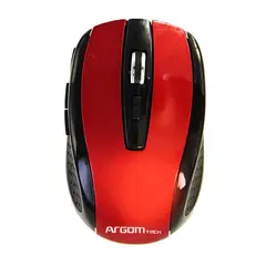ARGOMTECH - MOUSE INALAMBRICO MS32 ROJO