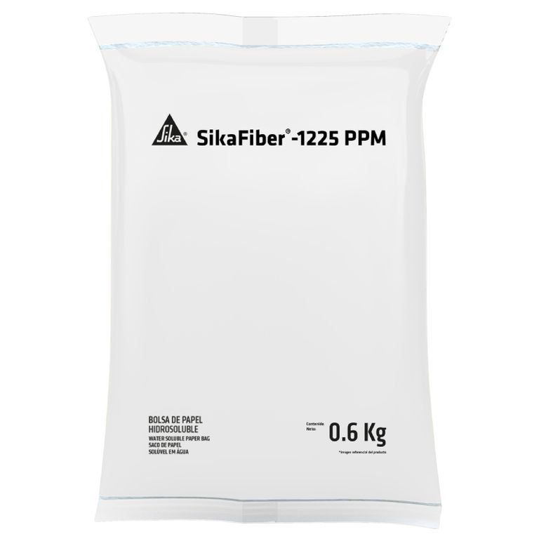 Microfibra para refuerzo en hormigón SikaFiber -1225 PPM 600G