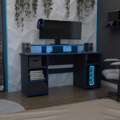 GENERICO - Escritorio Gamer Titan X Wengue - Envío Armado y Melamina 18mm