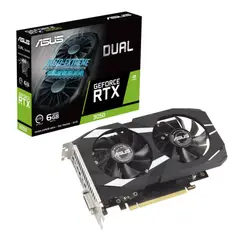 ASUS - Tarjeta de video Nvidia GeForce Dual RTX 3050 6GB GDDR6