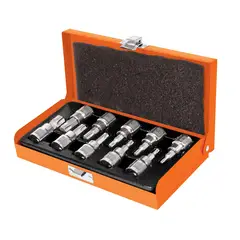 TRUPER - Dado 10 Piezas Torx Juego Encastre de 3/8" 13976