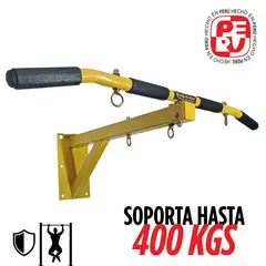 IMSARACKS - Barra Dominadas Saco de Box Desmontable Crossfit 400Kg