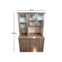 BARAKA HOME - Respostero de Cocina Valletta - Olmo gris