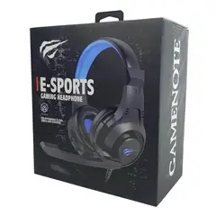 HAVIT - Audífono Gamer H2031D Retro Iluminado Azul