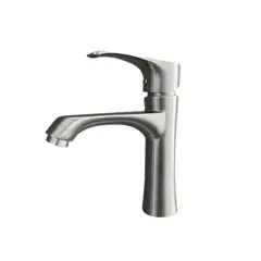 XM - MEZCLADORA MONOCOMANDO DE LAVATORIO BAJO SATINADO M304-036