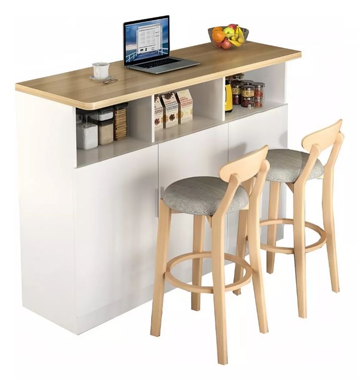 BARRA DE COCINA NACION MUEBLES EOYP COLOR BLANCO