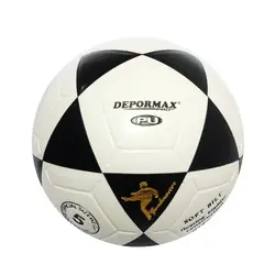 GENERICO - PELOTA PARA FÚTBOL TALLA 5 CUERO PU VULCANIZADO DM