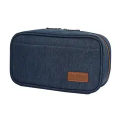 TEROS - Estuche Organizador Portacables TE-ACS9017DB azul marino