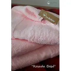 LA BELLOTA - Toalla de Baño "Gold Label" 560 grs/m2 "La Bellota" Rosada Bebé