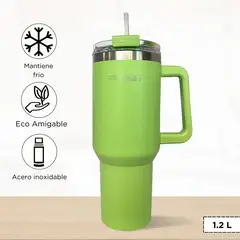 THERMOS - Termo Para Bebida Fresher 1.2 L Verde