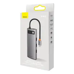 BASEUS - Hub 8 en 1 USB3.1 HDMI 60Hz Nueva Versión Para Macbook