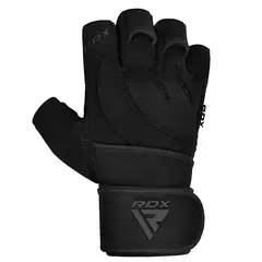 RDX - Guantes para Levantamiento de Pesas L4 Negro - L