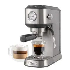 OSTER - Cafetera compacta de espresso BVSTEM7200