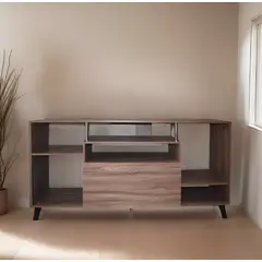 NACION MUEBLES - MUEBLES PARA TV DGRS COLOR MARRÓN