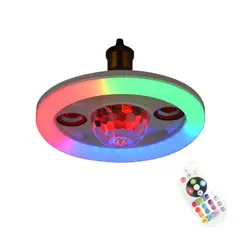 GENERICO - FOCO PARLANTE CON LUCES RGB DE 36W